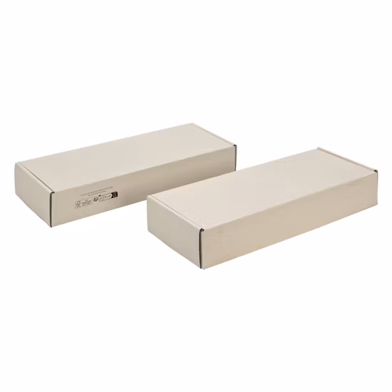 Caixas de papel Kraft de embalagem ondulada impressas com logotipo